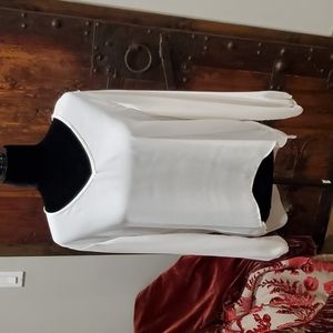 Classy Off White Blouse. Great for work or play.